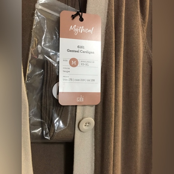 Cabi Genteel Cardigan Size M NWT - Picture 12 of 12